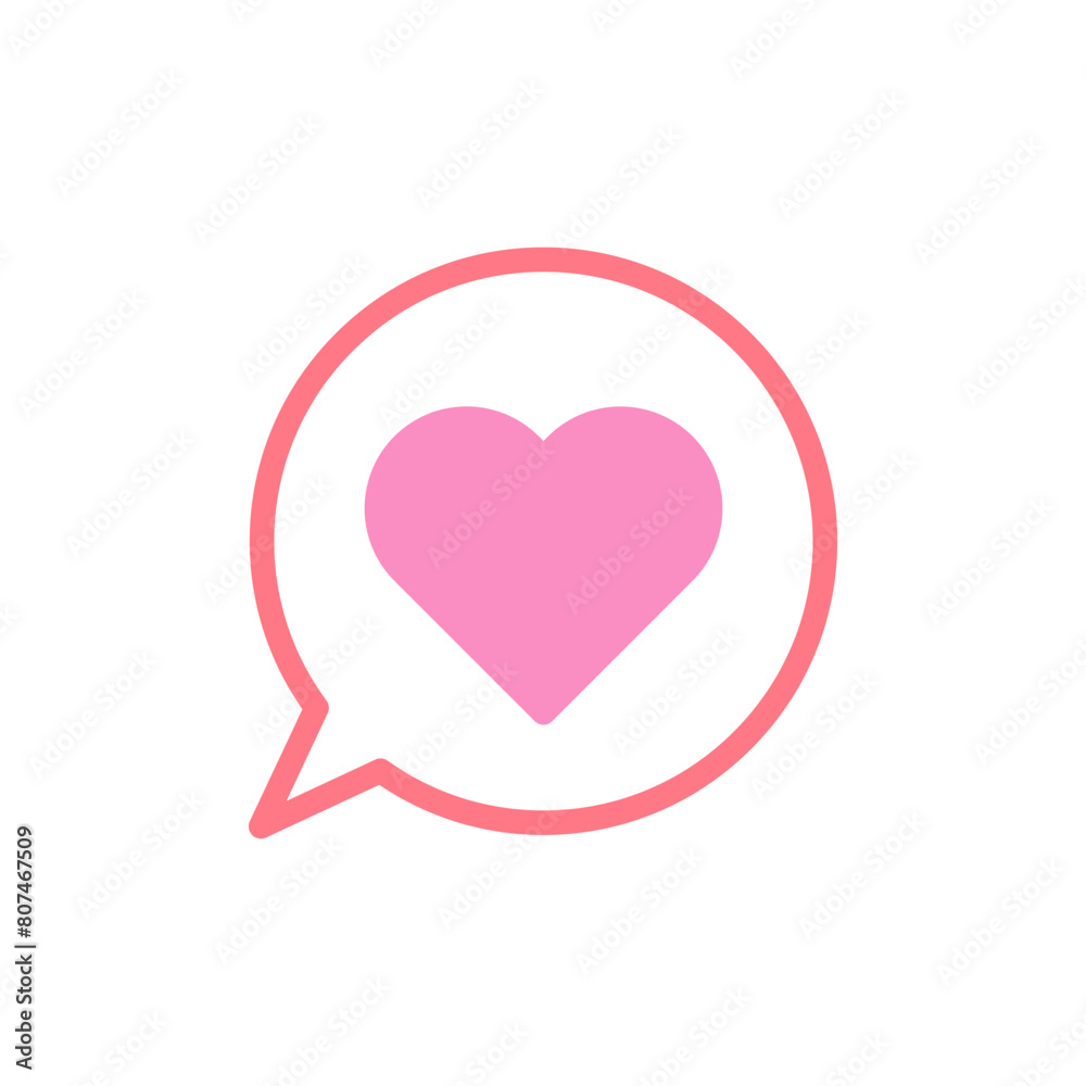Massage love icon duotune red pink valentine illustration Massage love icon duotune red pink valentine illustration