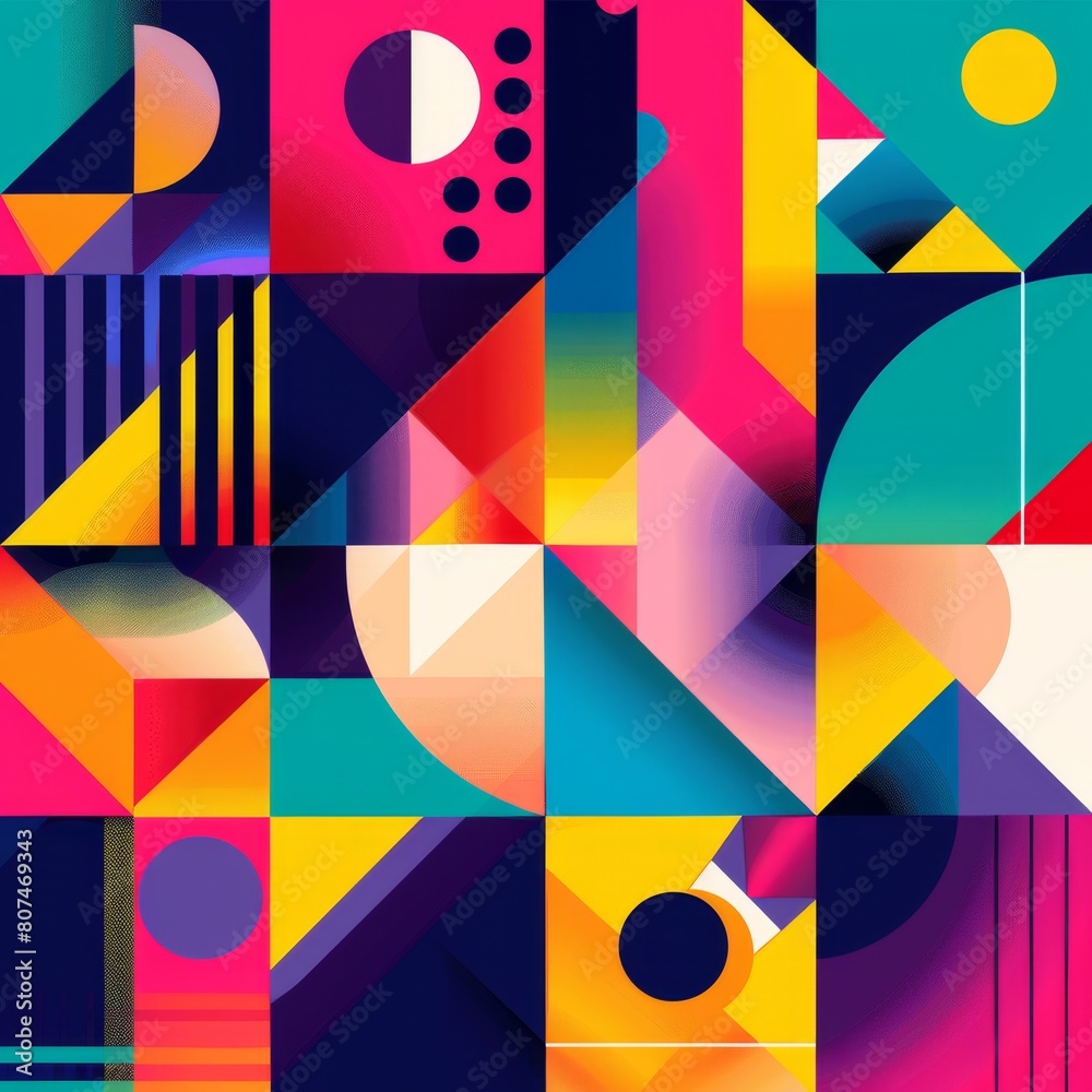 Abstract Geometric Background Illustration Abstract Geometric Background Illustration