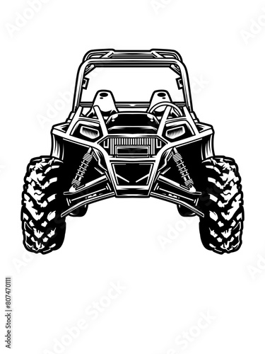 Krx ATV Illustration, Atv Cut file, KRX Vector, Off road Clipart, Racer, Car Show photo
