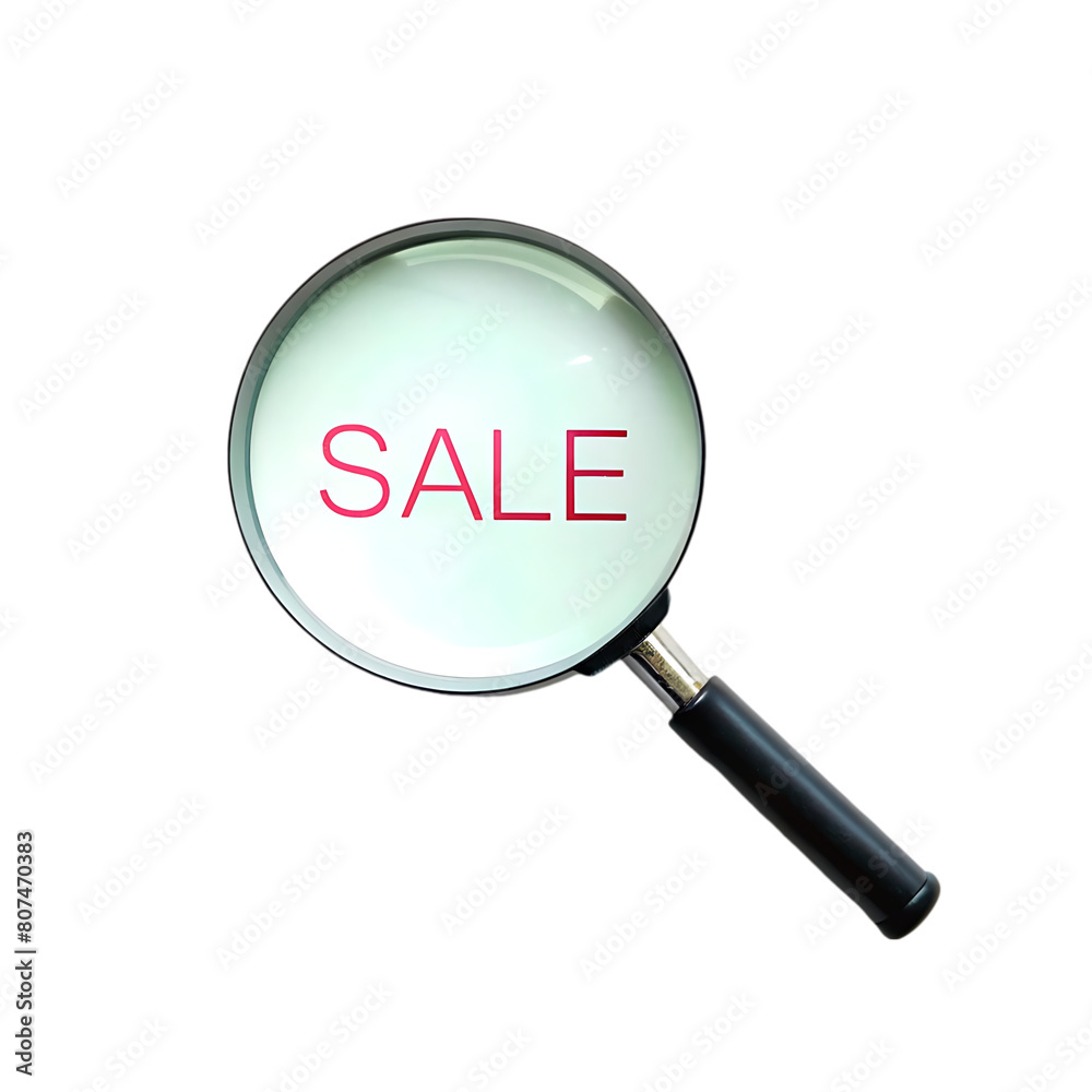 A simple magnifying glass over o A simple magnifying glass over o