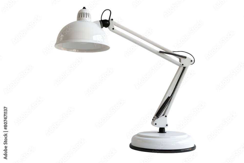 Modern desk lamp isolated on transparent background Modern desk lamp isolated on transparent background