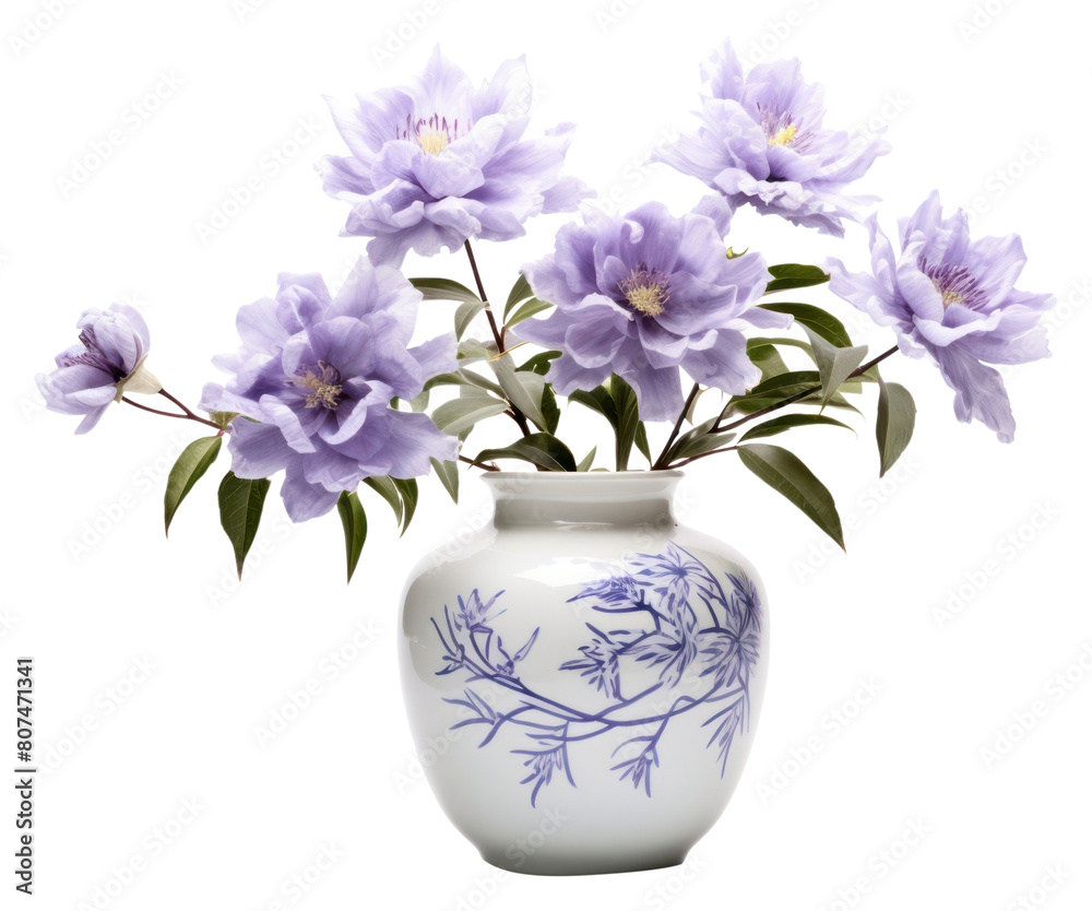 PNG Flower vase porcelain blossom. PNG Flower vase porcelain blossom.