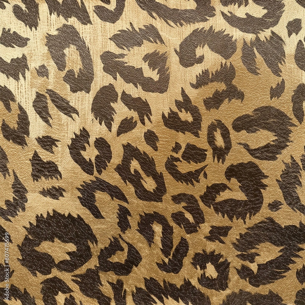 Tiger seamless pattern, leather skin of tiger