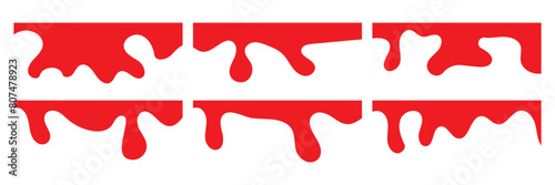 Border shape for website design. Vector banner header and separator. Background section and frame template. Set of Template Dividers Shapes for Website. Set Dividers Shapes for Website. 11:11