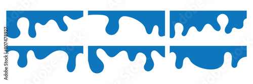 Border shape for website design. Vector banner header and separator. Background section and frame template. Set of Template Dividers Shapes for Website. Set Dividers Shapes for Website. 11:11