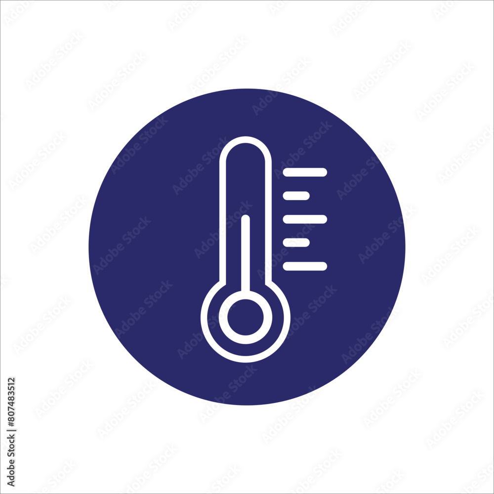 thermometer icon illustration thermometer icon illustration