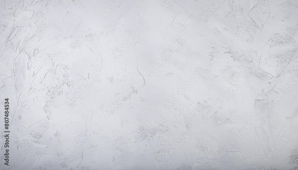 Fototapeta premium Seamless white concrete texture. stone wall marble background vector. Horizontal light gray grunge texture background with space for text or image.