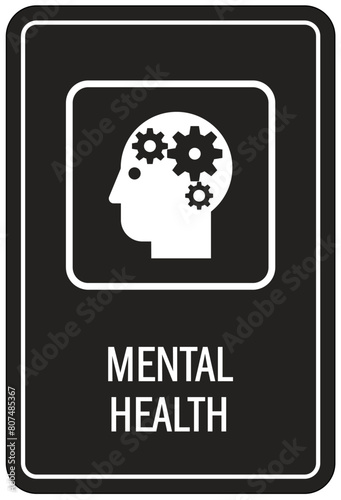 Mental health sign