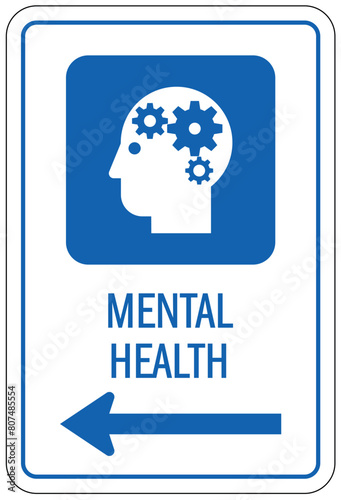 Mental health sign