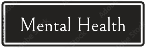 Mental health sign