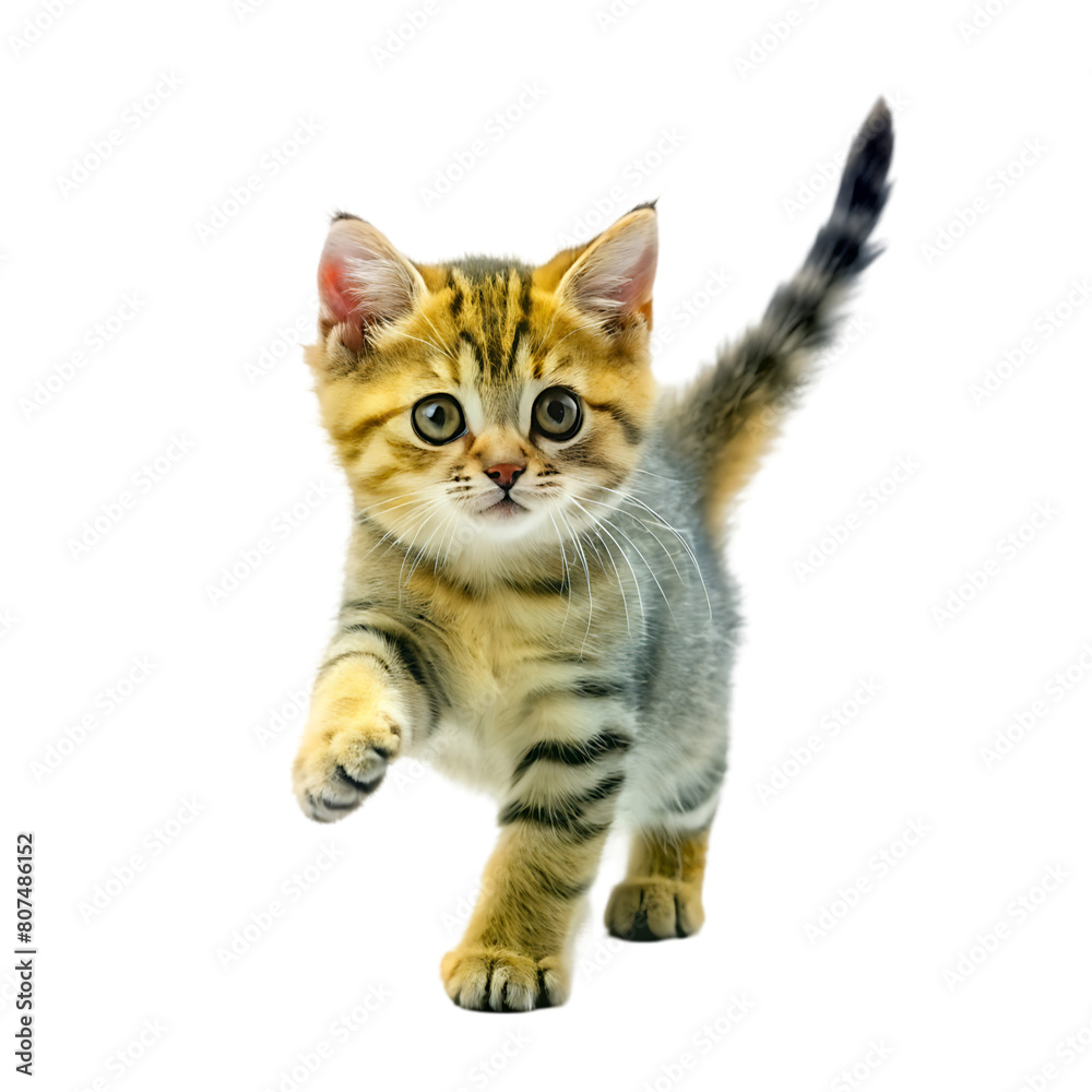 Obraz premium A cat sitting on a table