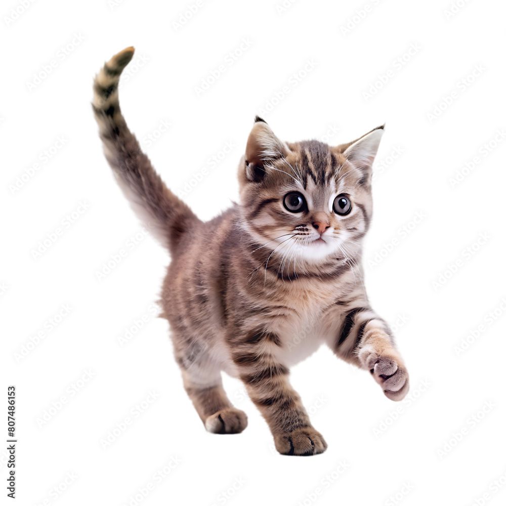 Obraz premium A cat sitting on a table