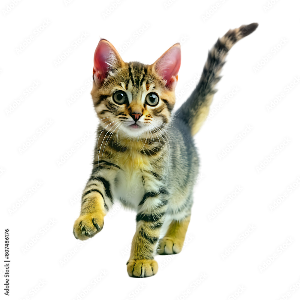 Obraz premium A cat sitting on a table
