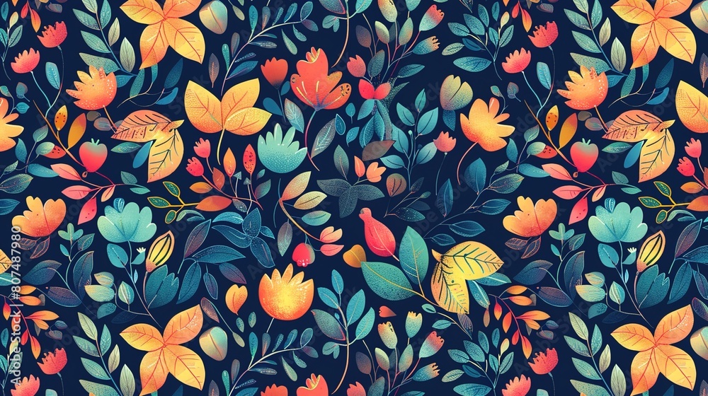 Cartoon pattern wallpaper Cartoon pattern wallpaper