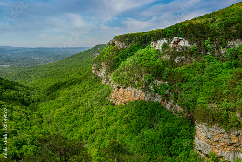 Fotografie Cloudland Canyon State Park's gorge from the east rim overlook