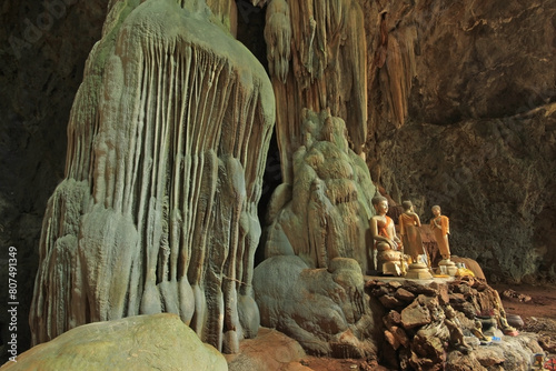 Khao Kriap Cave the most beautiful Caves in the south of Thailand, Lang Suan District, Chumphon Province, Thailand  photo