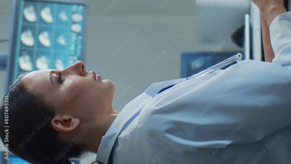 Professional medical doctors working in hospital office making computer research. Medicine, healthcare and technology concept. Professional medical doctors working in hospital office making computer research. Medicine, healthcare and technology concept.