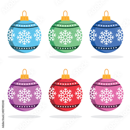 Christmas Ball Vector Illustration