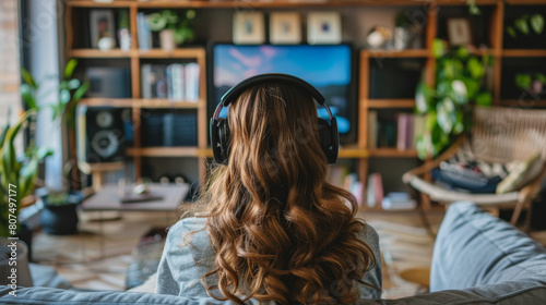 AI-driven music therapy programs can curate playlists tailored to individuals' moods and preferences photo