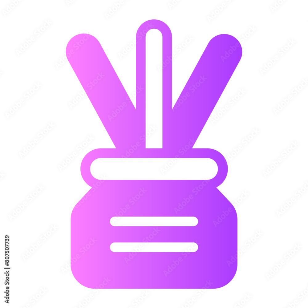 Obraz premium aroma gradient icon
