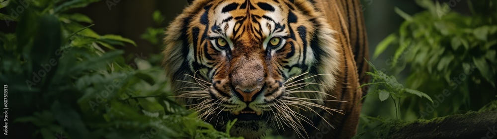 Fototapeta premium Powerful tiger in the jungle