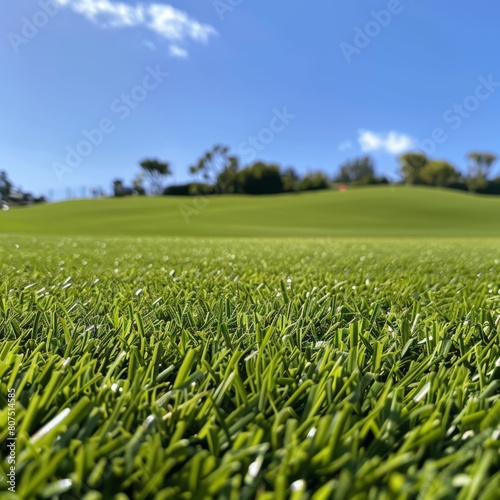 Greener Lawn Background Illustration