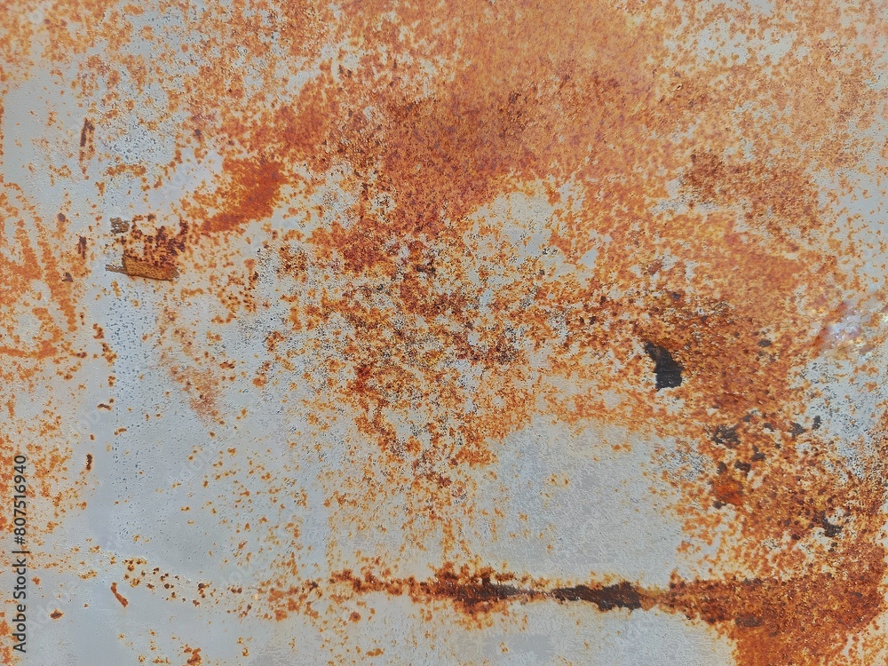 Rust background on old iron plate used for background. Explore timeless textures for your creative projects.