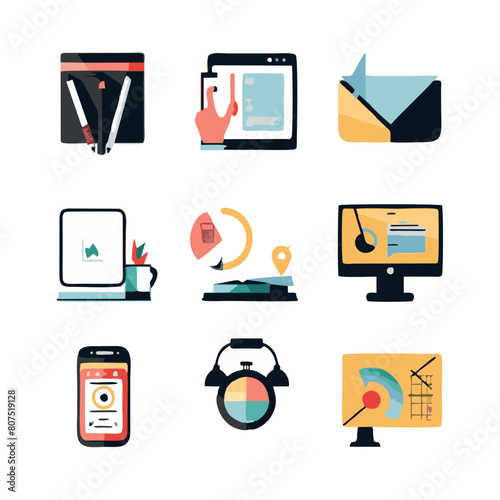 pictogram work style theme logo image icon