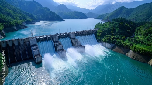 Maximizing Efficiency and Environmental Conservation in Hydroelectric Power Plants 