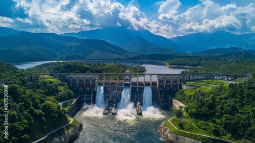 Maximizing Efficiency and Environmental Conservation in Hydroelectric Power Plants 