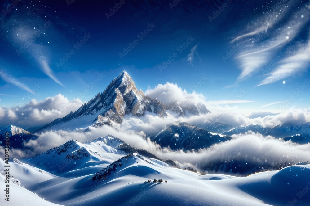 Majestic Peaks: Exploring the Beauty of Mountain Landscapes
