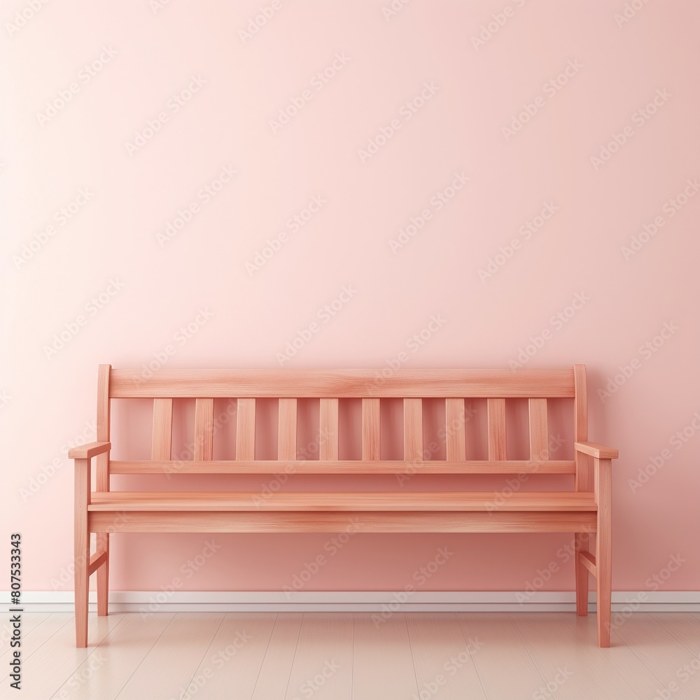 Hallway bench peach Hallway bench peach