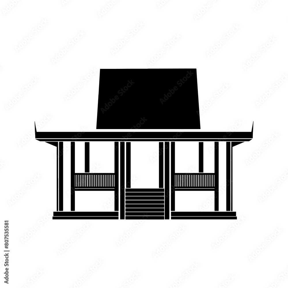 Indonesian traditional house Indonesian traditional house