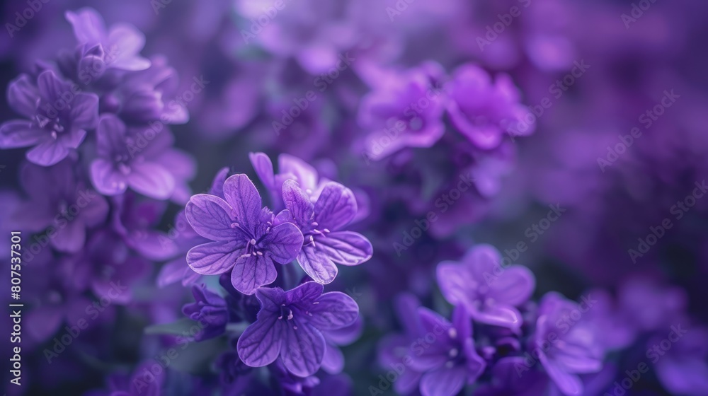 Purple flowers and purple wallpaper background Purple flowers and purple wallpaper background