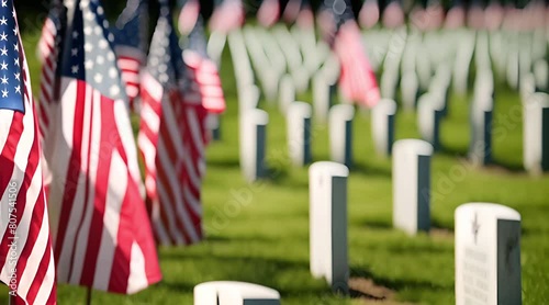 Paying tribute to veterans on Memorial Day at the national cemetery