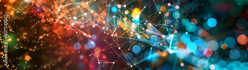 Fiber optics background data transformation 