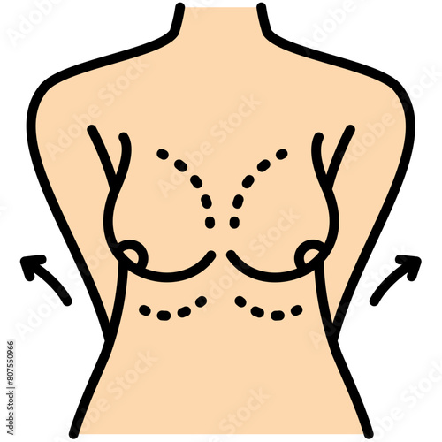 Plastic Surgery Colored Icon Pack