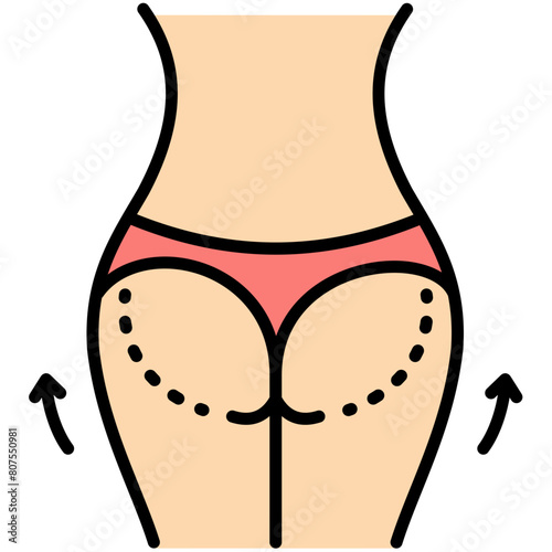 Plastic Surgery Colored Icon Pack