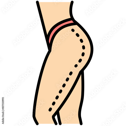 Plastic Surgery Colored Icon Pack