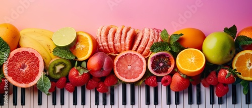 Musical Fruity Harmony, Low-angle view