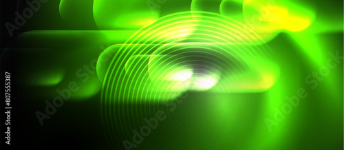 Glowing light neon shiny background. Vector Illustration For Wallpaper, Banner, Background, Card, Book Illustration, landing page