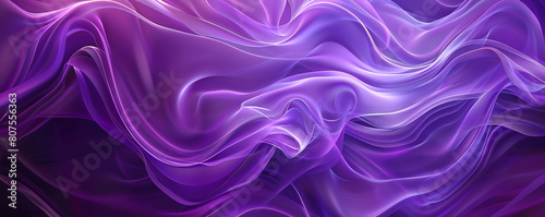 Deep amethyst purple abstract waves with a flame motif great for a luxurious vibrant background