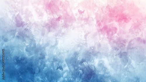 Blurry Blue and Pink Background
