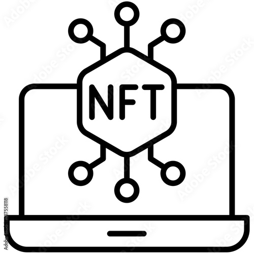 NFT Outline Icon Pack