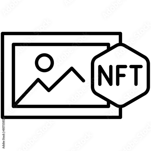 NFT Outline Icon Pack