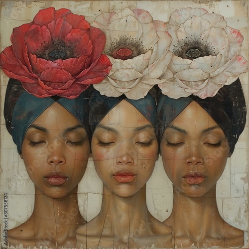 Three women representing wellness, unity, and longevity