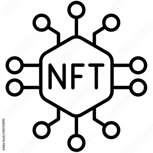 NFT Outline Icon Pack