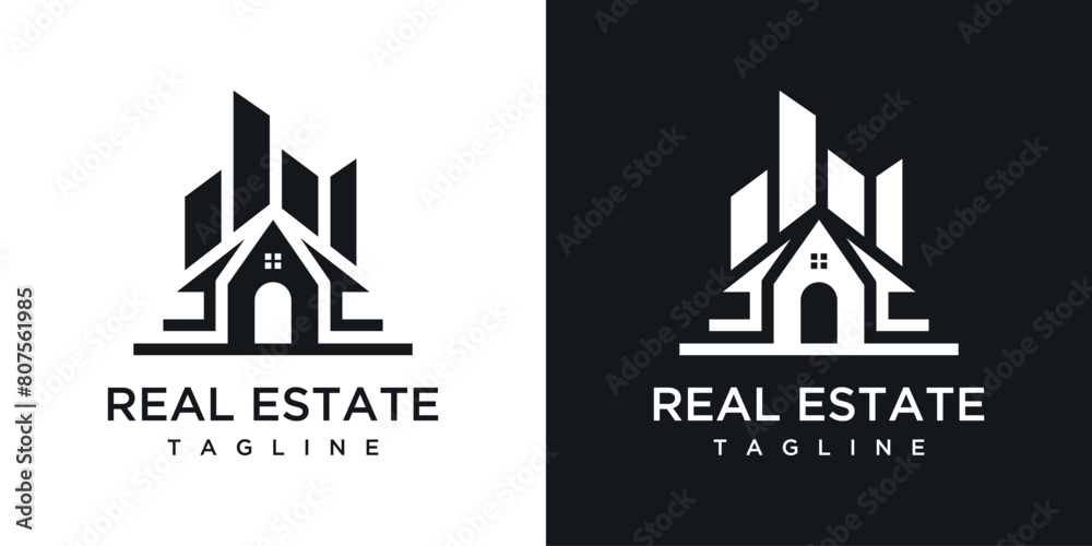 Real estate house building logo design template. Building a house real estate logo design
Real estate house building logo design template. Building a house real estate logo design