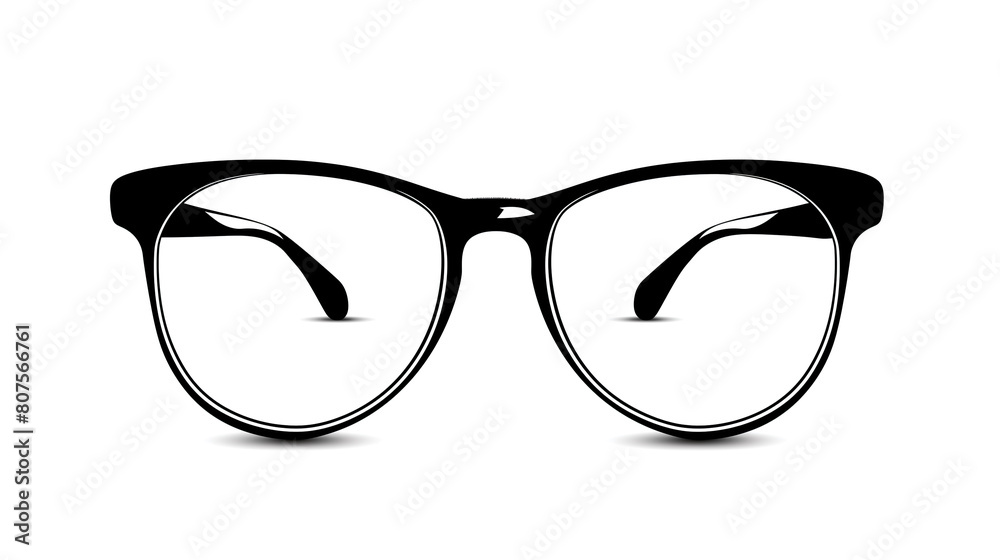 Fototapeta premium Glasses with 2D feel