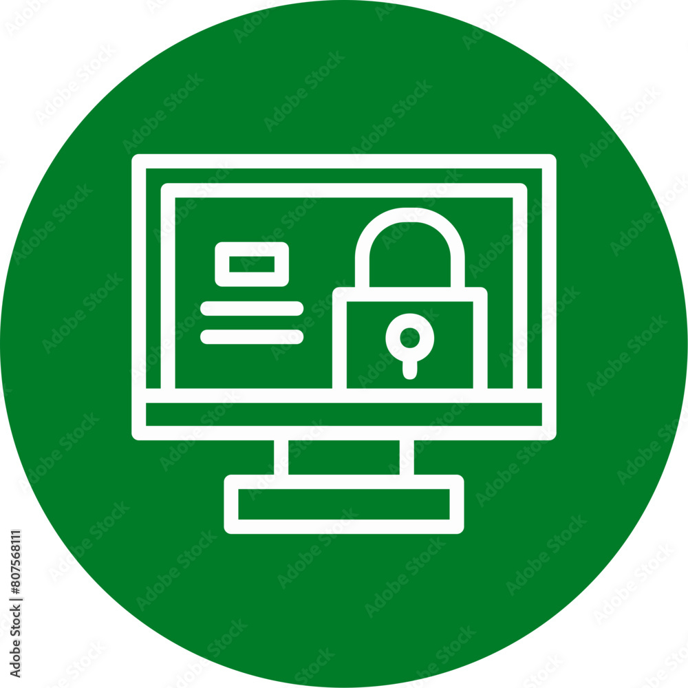 Obraz premium Lock Icon